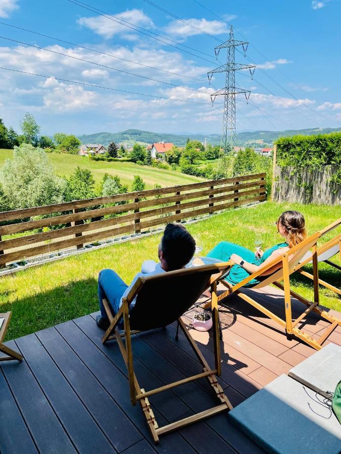 Апартаменти Gaestetraum Mit Wunderschoenem Ausblick Und Garten Muhldorf Bei Feldbach Екстер'єр фото